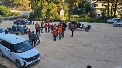 Düzce’nin Yığılca ilçesinde, fındık bahçelerine büyük zarar veren yaban domuzu