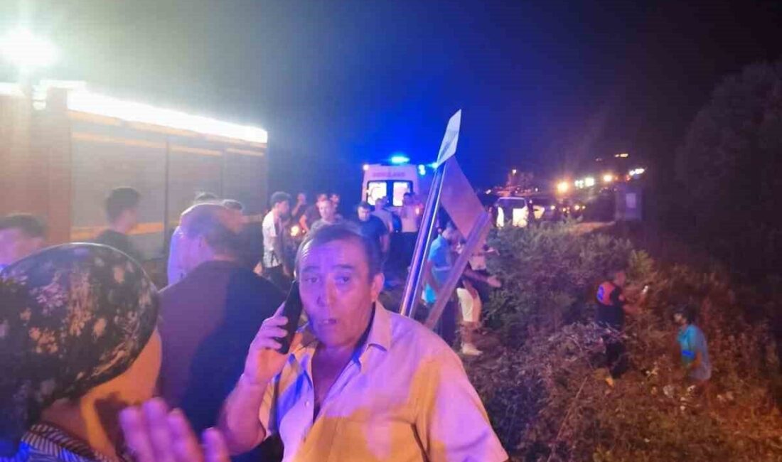 Bartın’da meydana gelen bir trafik kazasında bir yolcu minibüsü ile