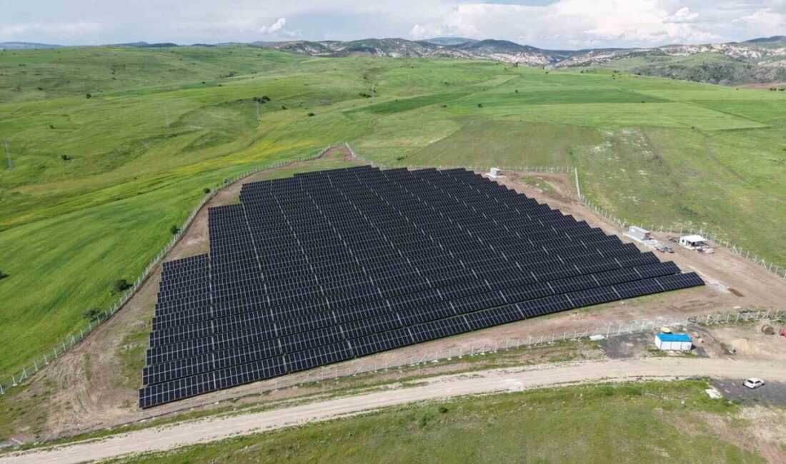 Yozgat Belediyesi, Musabeyli Boğazı’nda gerçekleştirilen 4,7 MVA’lık Güneş Enerji Santrali