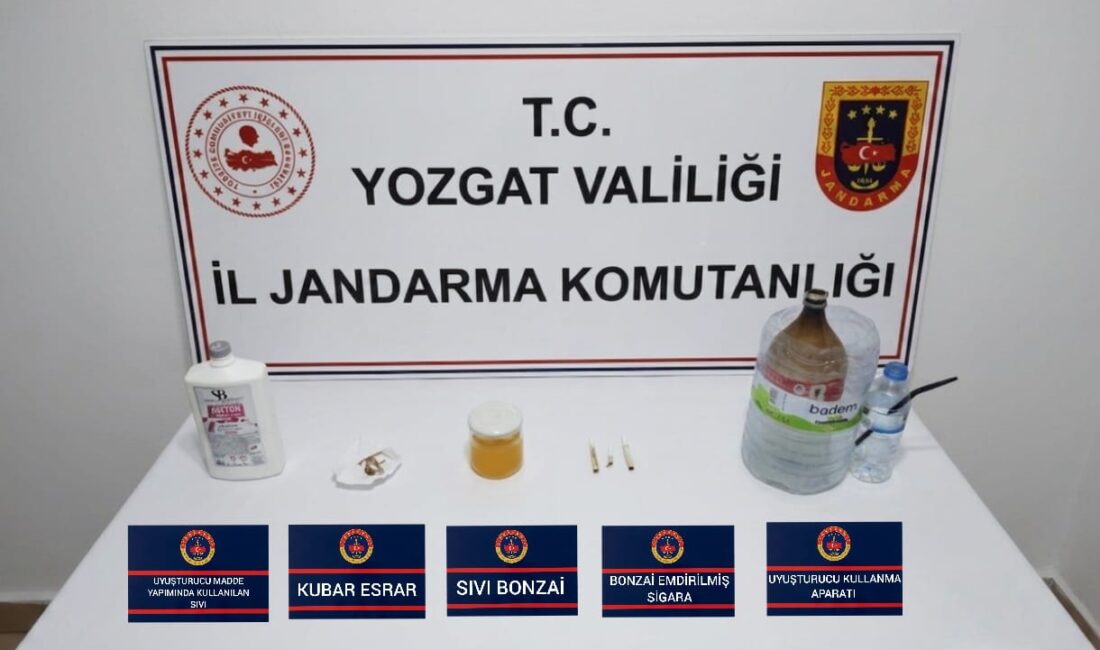 Yozgat Merkez İlçe Jandarma Komutanlığı ve Narkotik Suçlarla Mücadele Şube