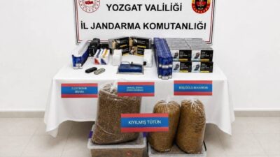 Yerköy’de Gerçekleştirilen Operasyonda Kaçak Tütün Mamulleri Ele Geçirildi Yozgat ilinde