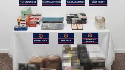 Yozgat’ta jandarma kuvvetleri tarafından gerçekleştirilen bir operasyonda 34 bin adet