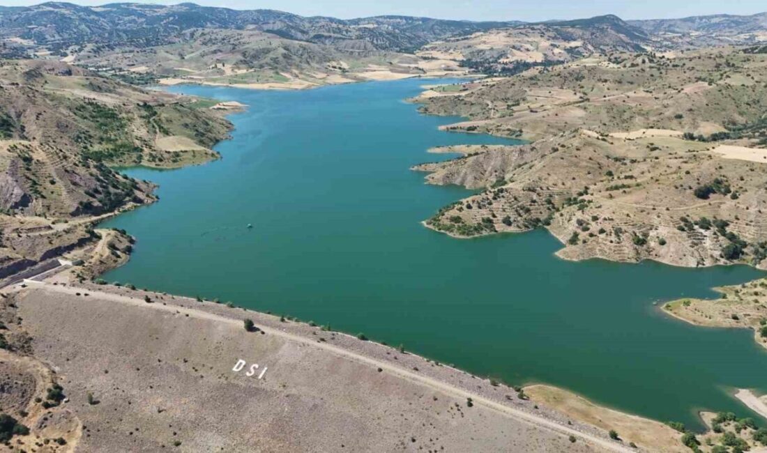 Yozgat’ın Musabeyli Cemil Çiçek Barajı, içme suyu ihtiyacını karşılayan önemli