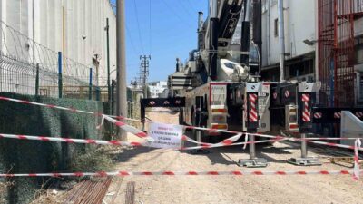 Bursa’da, Nilüfer ilçesinde bulunan Minareliçavuş Organize Sanayi Bölgesi’nde çalışma yapan