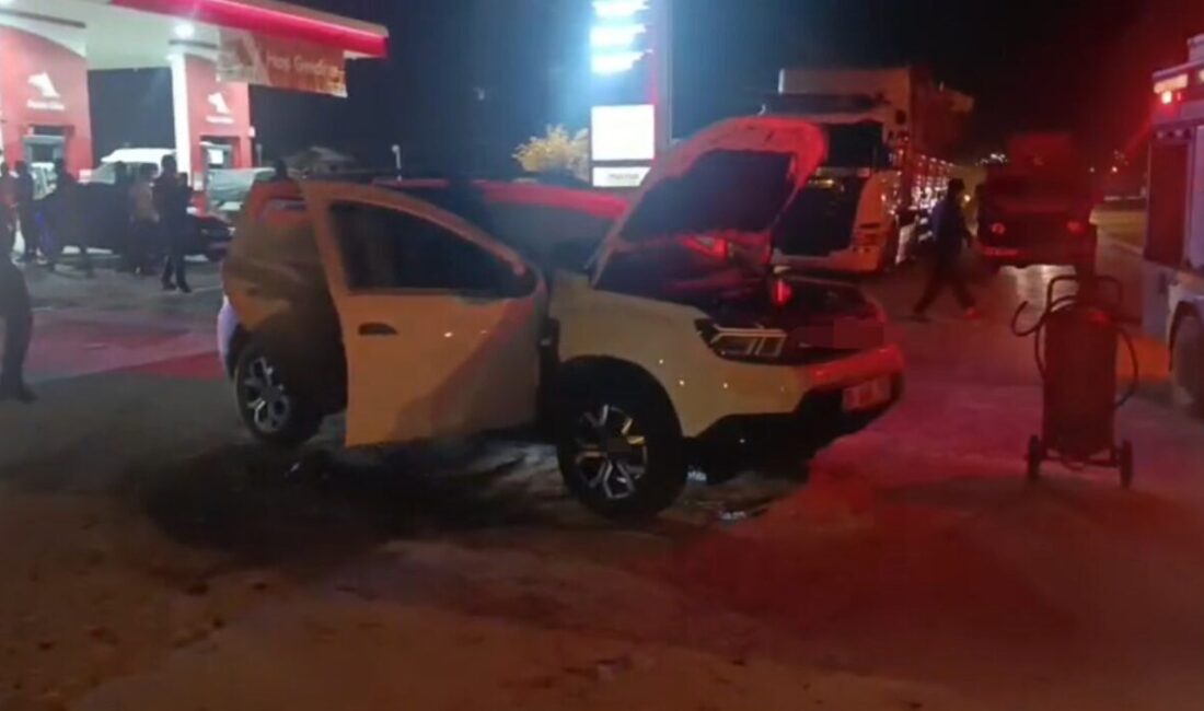 Hakkari’nin Yüksekova ilçesinde bir otomobilde meydana gelen gaz sızıntısı nedenli