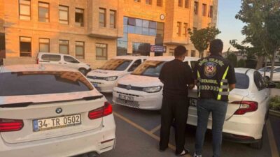 Zeytinburnu’nda drift yaparken görüntülenen sürücü, polis ekipleri tarafından tespit edilerek