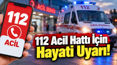 Hayati tehlike anında saniyelerin büyük önem taşıdığı 112 Acil Çağrı