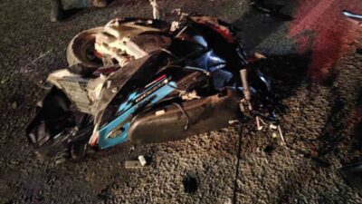 Bursa’nın Yenişehir ilçesinde, alkollü bir tır sürücüsünün motosiklete çarpması sonucu