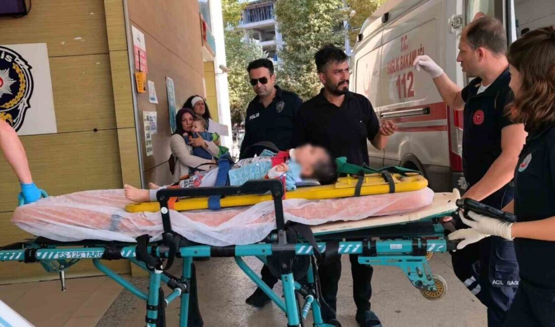Bursa’nın İnegöl ilçesinde, 3. kattaki bir apartmanın penceresinden düşen 2