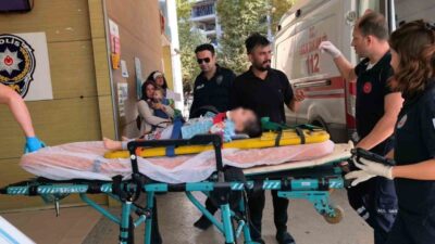 Bursa’nın İnegöl ilçesinde, 3. kattaki bir apartmanın penceresinden düşen 2