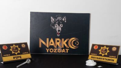 Yozgat’ta polis ekiplerince Sekili uygulama noktasında yolcu otobüsüne gerçekleştirilen narkotik
