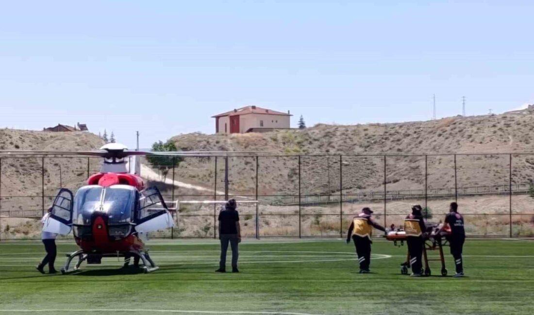 Malatya’nın Darende ilçesinde 85 yaşındaki T.D. adlı hasta, iç kanama