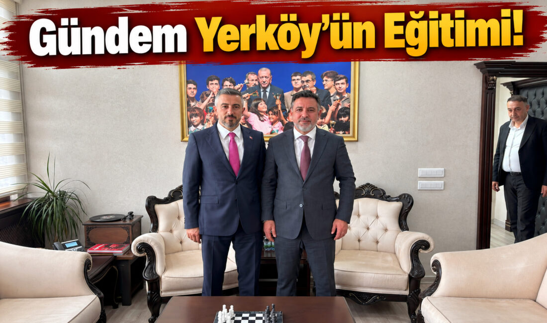 Yerköy Belediye Başkanı Av. Fatih Arslan, ilçedeki eğitim altyapısını güçlendirmek