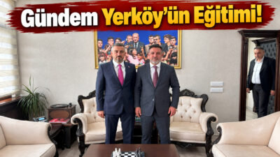 Yerköy Belediye Başkanı Av. Fatih Arslan, ilçedeki eğitim altyapısını güçlendirmek