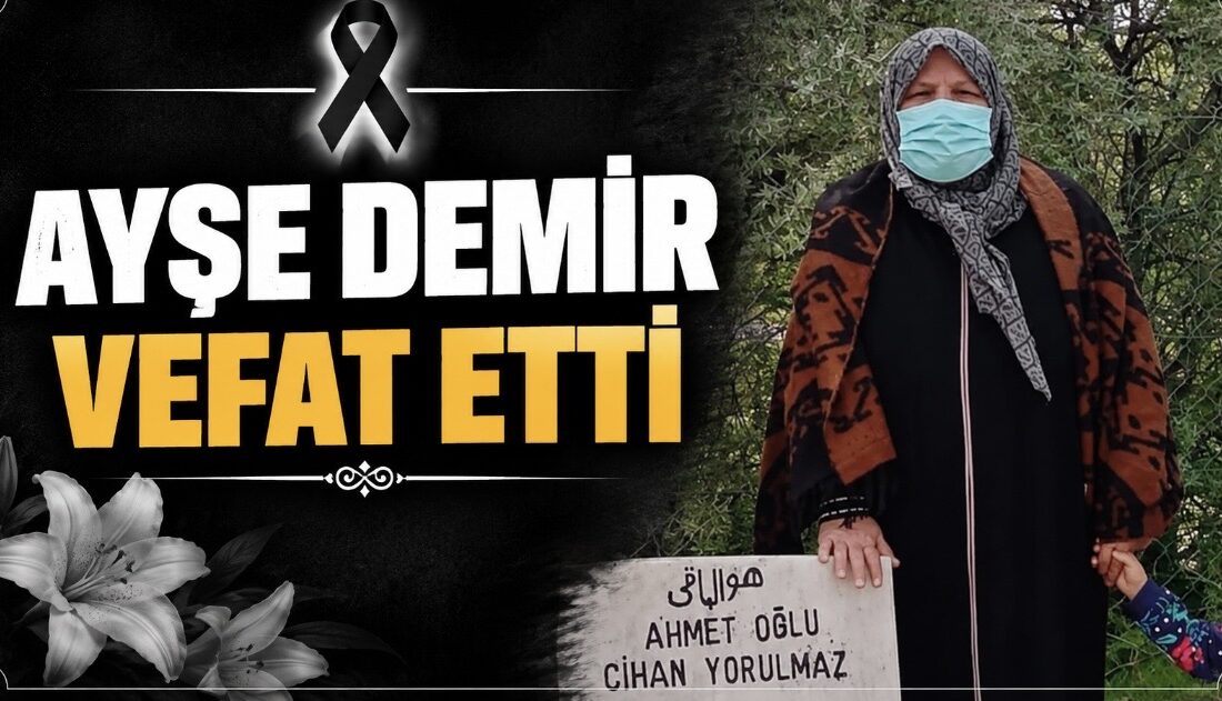 Yerköy sakinlerinden Ayşe Demir vefat etmiştir. Merhumenin cenazesi, bugün öğle