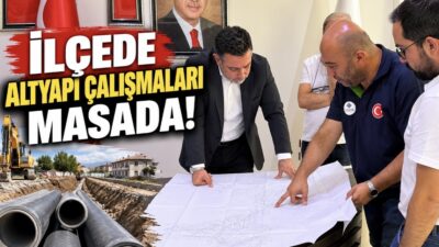 Yozgat’ın Yerköy ilçesinde yürütülen altyapı çalışmaları kapsamında, Yerköy Belediye Başkanı