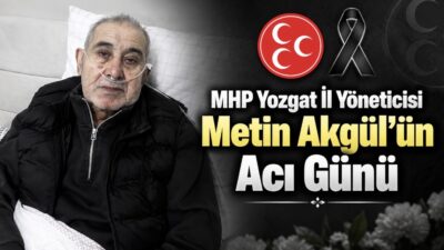 Milliyetçi Hareket Partisi (MHP) Yozgat İl Yönetim Kurulu Üyesi Metin