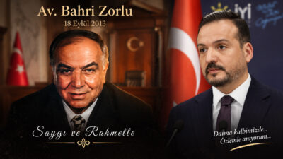 Prof. Dr. Kürşad Zorlu, babası Bahri Zorlu’yu vefatının 13. yıl