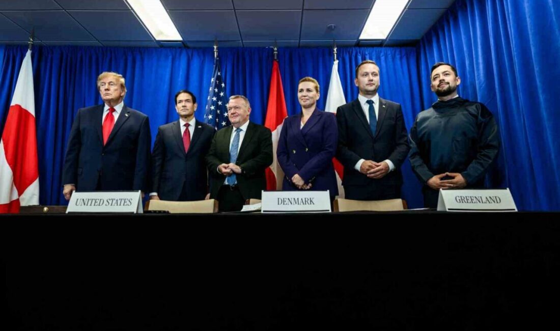 ABD Başkanı Donald Trump, Danimarka ve Grönland liderleri ile bir