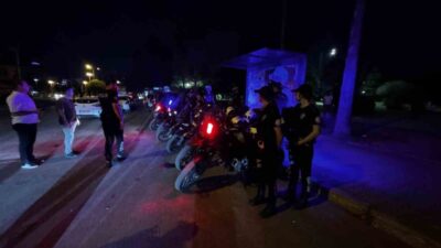 Adana’da polis tarafından yürütülen “Huzur ve Güven” operasyonunda aranan 64