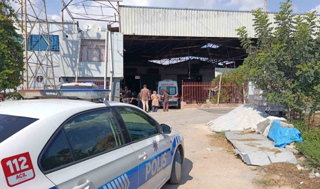 Adana’da tarım sektöründe faaliyet gösteren bir iş yerinin sahibi, yazıhanesinde