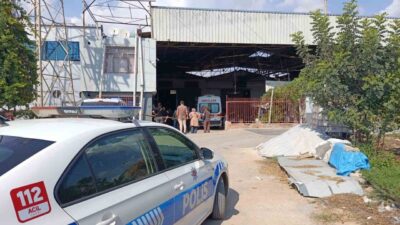 Adana’da tarım sektöründe faaliyet gösteren bir iş yerinin sahibi, yazıhanesinde