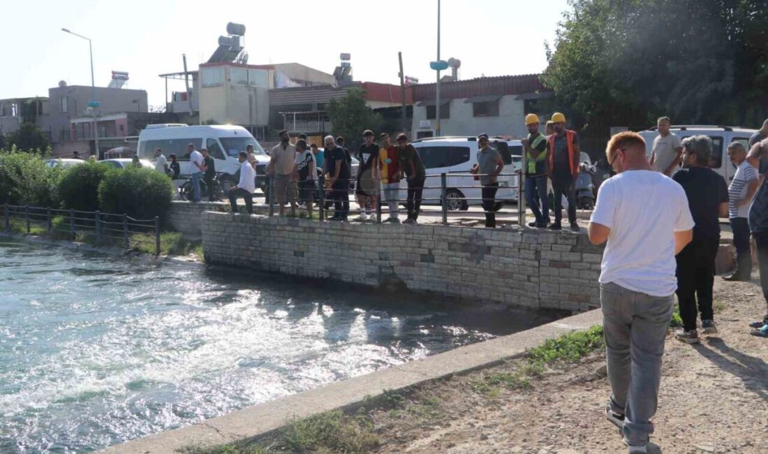 Adana’da bir kişi, serinlemek amacıyla girdiği sulama kanalında kayboldu. Su