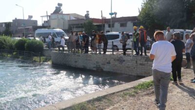 Adana’da bir kişi, serinlemek amacıyla girdiği sulama kanalında kayboldu. Su