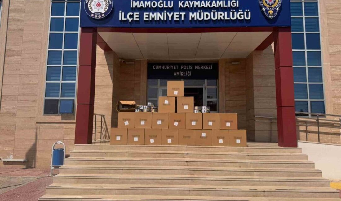 Adana’nın İmamoğlu ilçesinde gerçekleştirilen huzur ve güvenlik uygulamalarında polis ekipleri