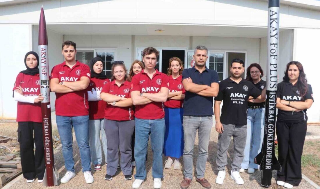 Adana’da bulunan Akay FoF Roket Takımı, öğrenciler tarafından kurulmuş ve