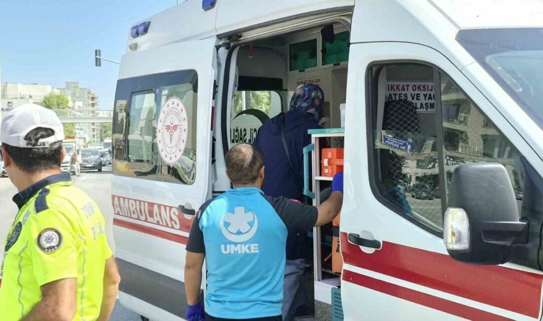 Adıyaman şehrinde meydana gelen trafik kazasında bir hamile kadın yaralandı.
