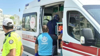 Adıyaman şehrinde meydana gelen trafik kazasında bir hamile kadın yaralandı.