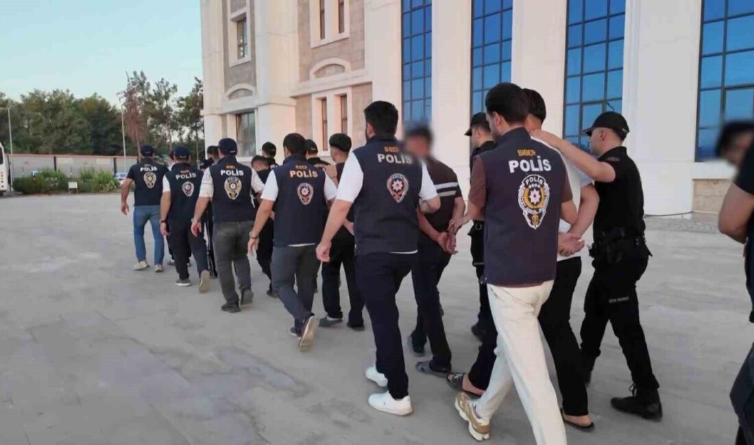 Adıyaman ilinde yasa dışı bahis faaliyetlerine karşı düzenlenen operasyonda 15