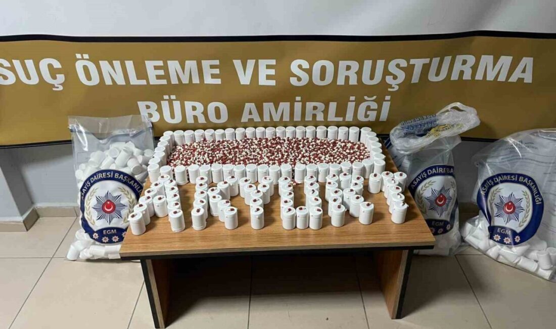 Akyurt ilçesinde uyuşturucu madde ticareti operasyonunda 24 bin 330 adet