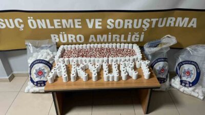 Akyurt ilçesinde uyuşturucu madde ticareti operasyonunda 24 bin 330 adet