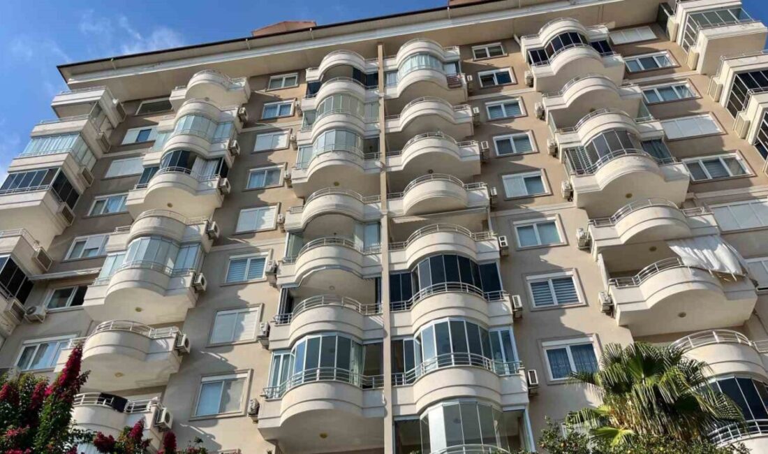 Alanya ilçesinde bulunan 8 katlı bir binanın 3. katında meydana