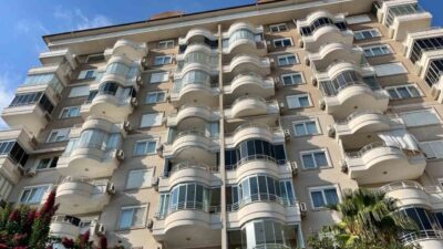 Alanya ilçesinde bulunan 8 katlı bir binanın 3. katında meydana