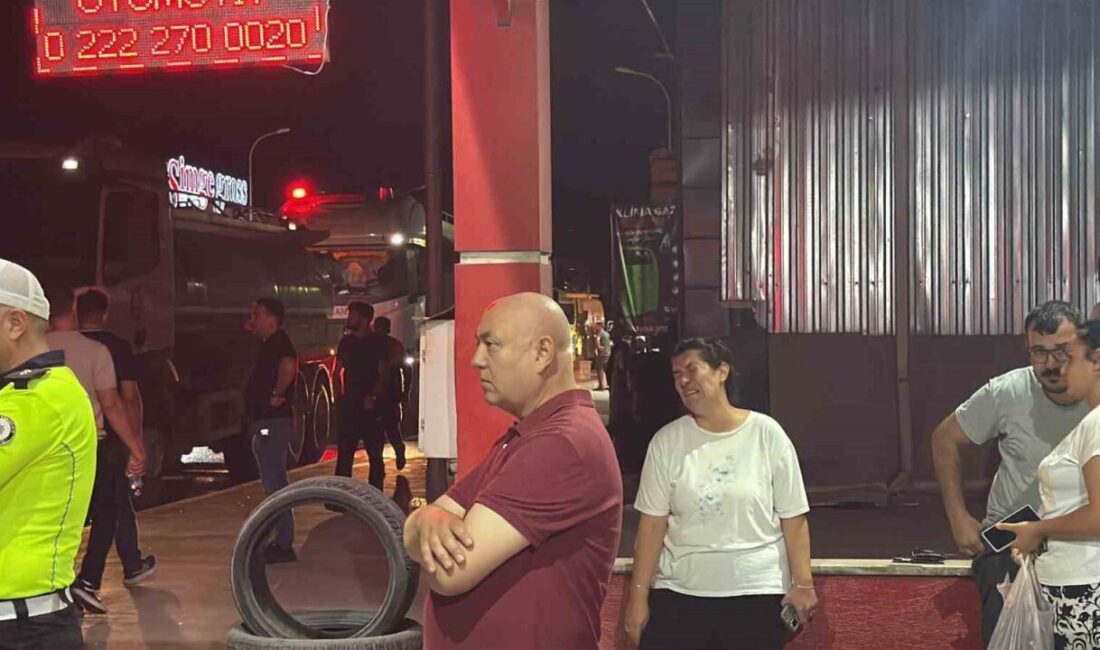 Eskişehir’de bulunan Baksan Sanayi Sitesi’ndeki bir yapı malzemeleri dükkanında çıkan