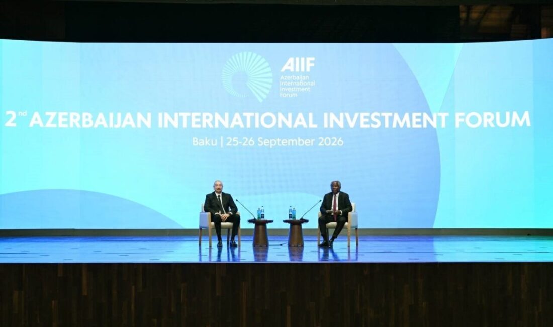 Azerbaycan Cumhurbaşkanı İlham Aliyev, Bakü’de düzenlenen 2. Uluslararası Yatırım Forumu’nda