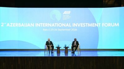 Azerbaycan Cumhurbaşkanı İlham Aliyev, Bakü’de düzenlenen 2. Uluslararası Yatırım Forumu’nda