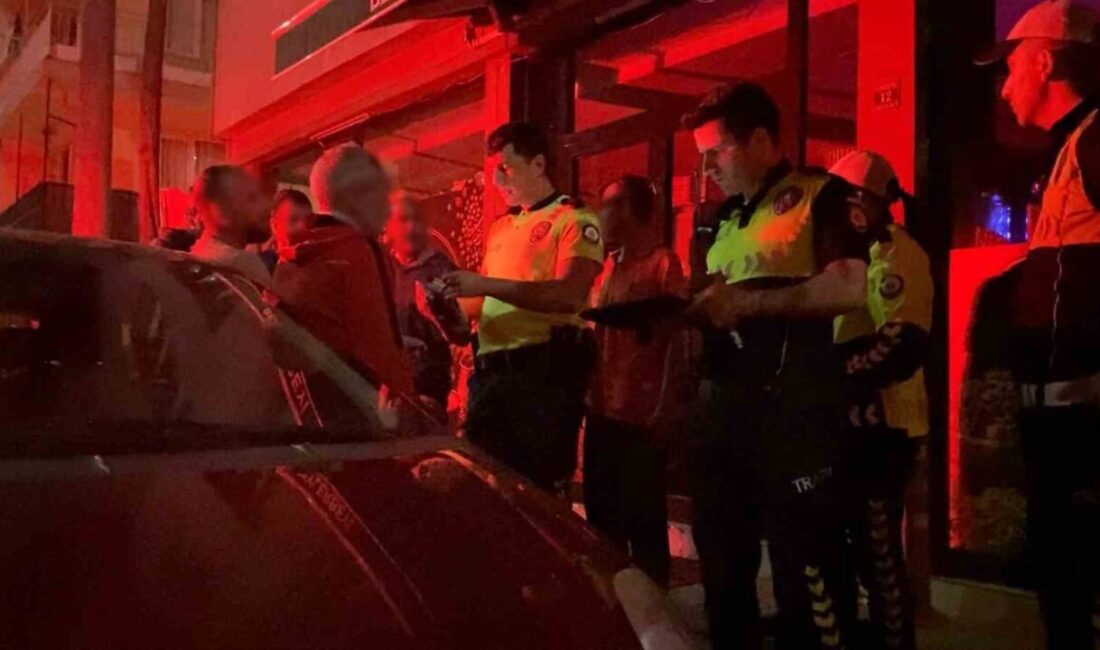 Bursa’nın İnegöl ilçesinde, alkollü bir şekilde araç kullanan 5 kişi