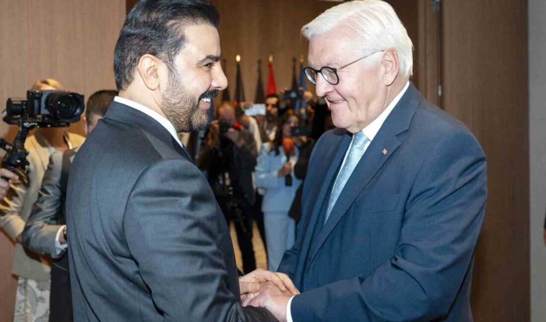 Almanya Cumhurbaşkanı Frank-Walter Steinmeier, Irak Başbakanı Ali Zeydi’yi resmi ziyaret