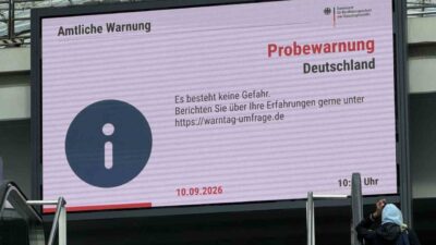 Almanya, Ulusal Uyarı Günü çerçevesinde deprem, yangın, elektrik kesintileri ve