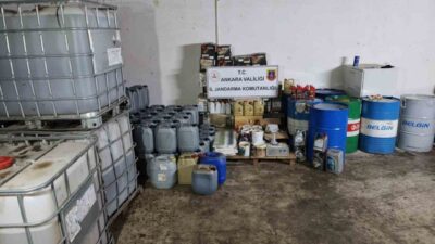 Ankara’da gerçekleştirilen operasyonda, piyasa değeri 20 milyon lira olan kaçak