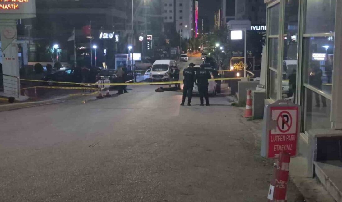 Ankara’nın Çankaya ilçesinde, alacak ve borç meselesi yüzünden çıkan silahlı