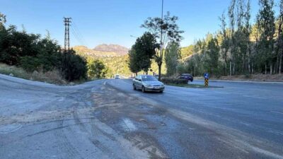Ankara’da meydana gelen trafik kazasında bir beton mikseri ile bir