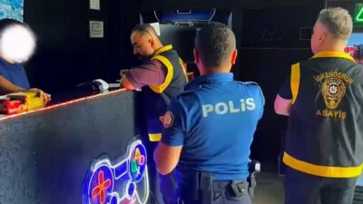 Hatay’ın Antakya ilçesinde, internet kafe ve oyun salonlarına yönelik yapılan