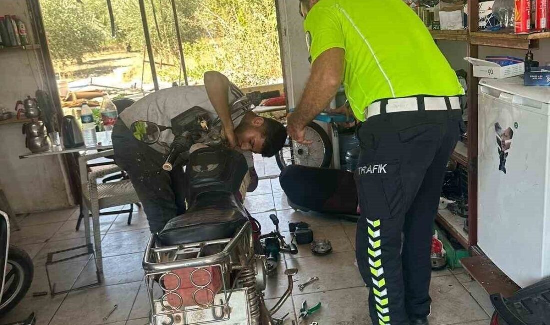 Hatay’ın Antakya ilçesinde, motosiklet tamircileri ve yedek parça satıcılarına yönelik