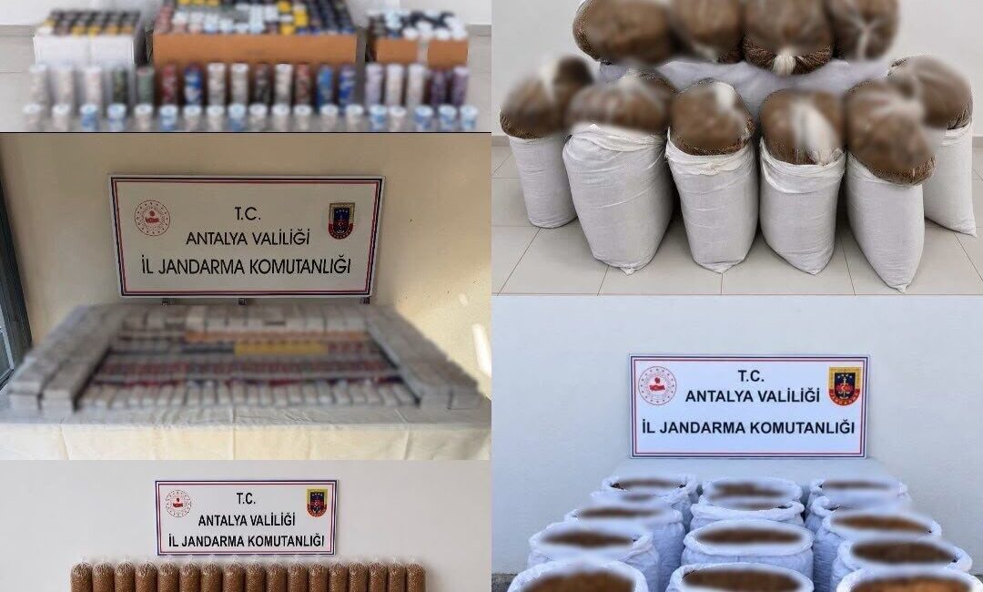 Antalya’da, Antalya, Kemer ve Manavgat Cumhuriyet Başsavcılıkları tarafından koordine edilen