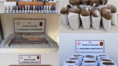 Antalya’da, Antalya, Kemer ve Manavgat Cumhuriyet Başsavcılıkları tarafından koordine edilen